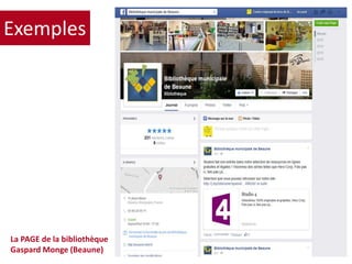 Exemples
76
La PAGE de la bibliothèque
Gaspard Monge (Beaune)
 