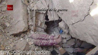 La crueldad de la guerra
Foto por: Freedom House
 