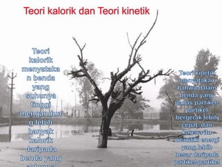 Teori kalorik dan Teori kinetik
 