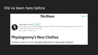 We’ve been here before
 