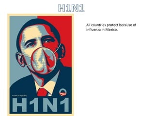 H1N1 All countries protect because of Influenza in Mexico. 
