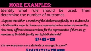 Principle Example In Math fundamental counting principle in Mathematics .pptx