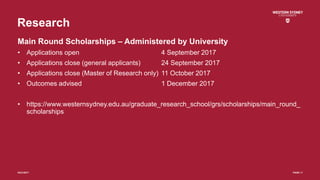 International Scholarships Webinar | PPT