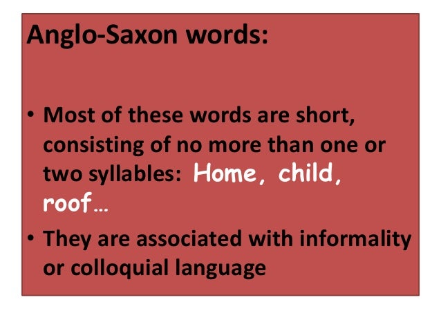 How did french influence the english language