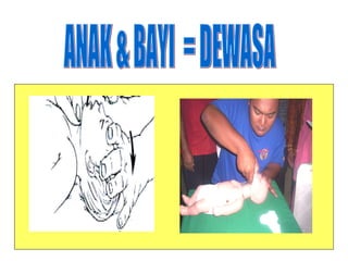 ANAK & BAYI  = DEWASA 
