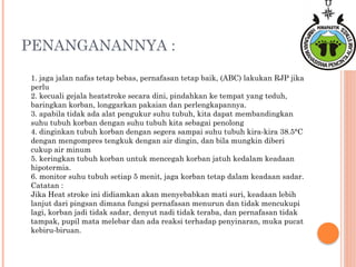 Abc Rjp pertolongan pertama gawat darurat nomerr tiga | PPTX