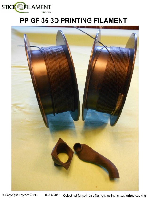 PP GF 35 3D Printing Filament
