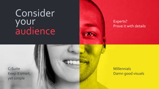 How to create an awesome presentation