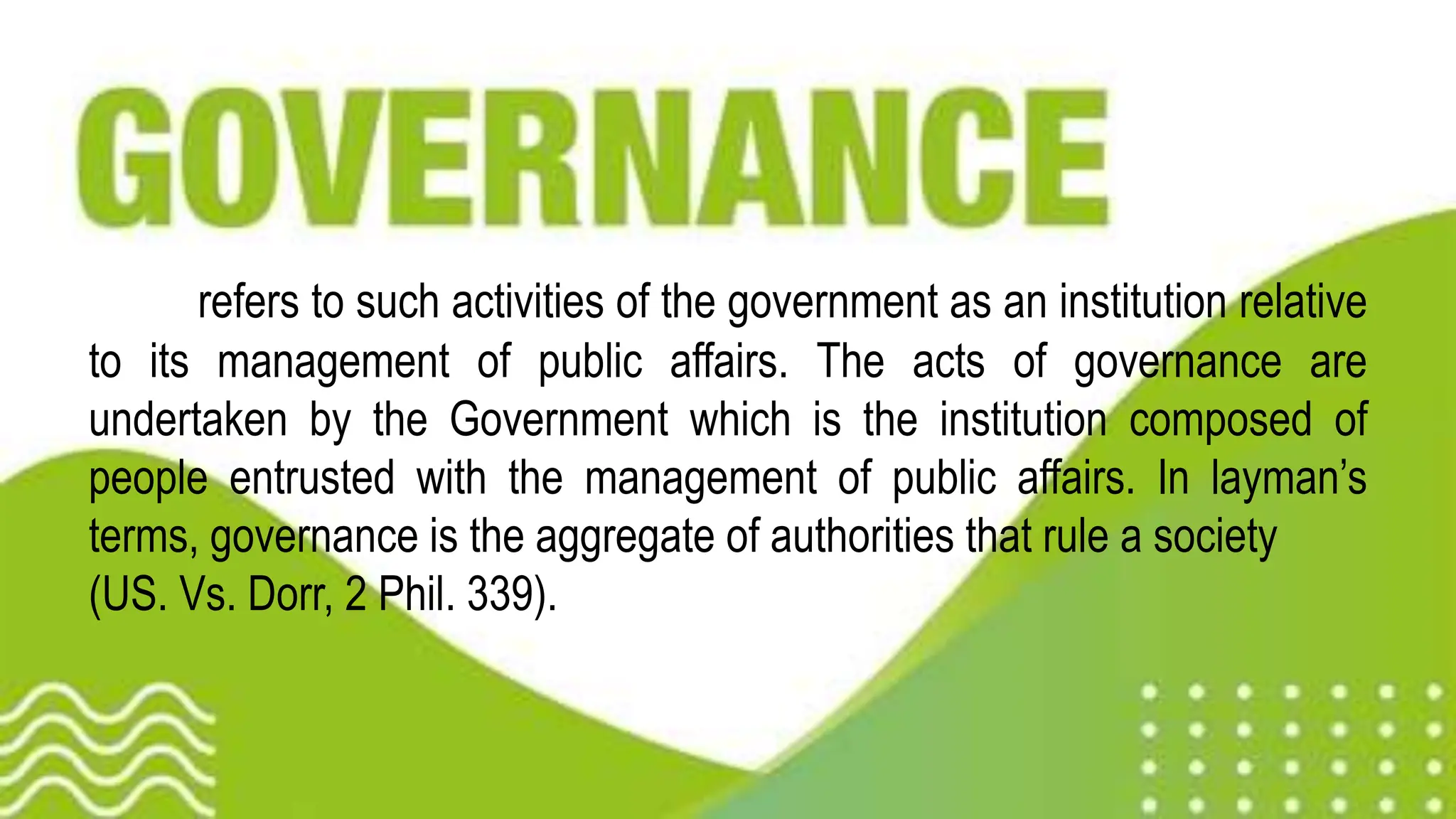 PPG week 1&2.pptx philippine politics and governance | PPTX