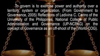 PPG week 1&2.pptx philippine politics and governance | PPTX