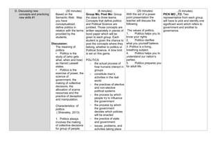 PPG Week a - The Concepts of Politics and Governance.docx
