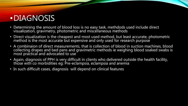 Post Partum Haemorrhage (B-Lynch, Stepwise uterine devascularization) | PPT