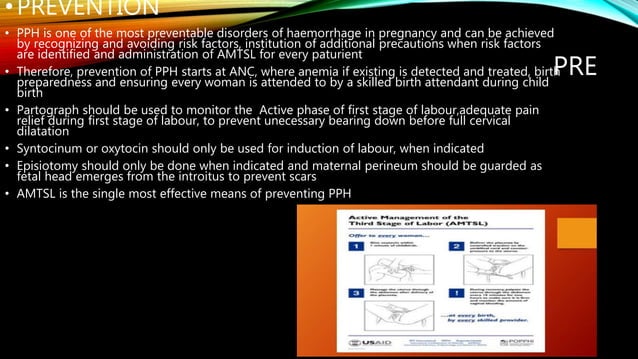 Post Partum Haemorrhage (B-Lynch, Stepwise uterine devascularization) | PPT