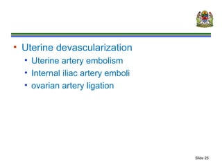 Devascularization Brief Introduction to and Management of PPH | PPT