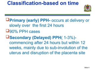 Pph Register Brief Introduction to and Management of PPH | PPT