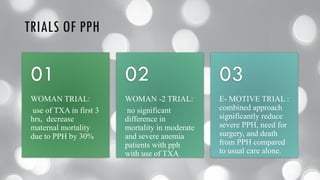 Pph Approach postpartum haemorrhage diagnosis pph drill management | PPTX