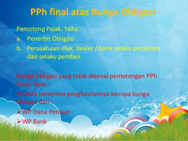 Pph final pasal 4 ayat (2)