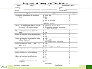 Poverty Assessment Tools presentation | PPT