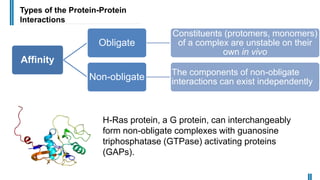 Brief Introduction of Protein-Protein Interactions (PPIs) Slide 8