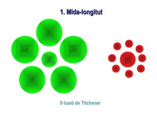 1. Mida-longitut1. Mida-longitut
Il·lusió de Titchener
 