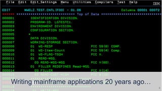 NRB MAINFRAME DAY 05 - Paul Pilotto - How to extract business rules ...