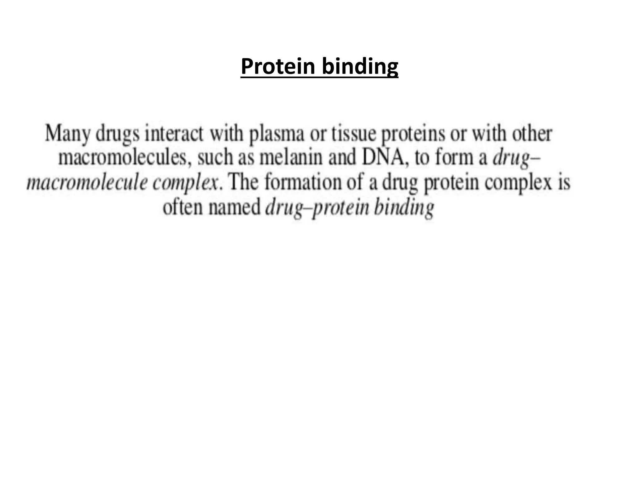 Plasma Protein Binding of Drugs in the Elderly PPT