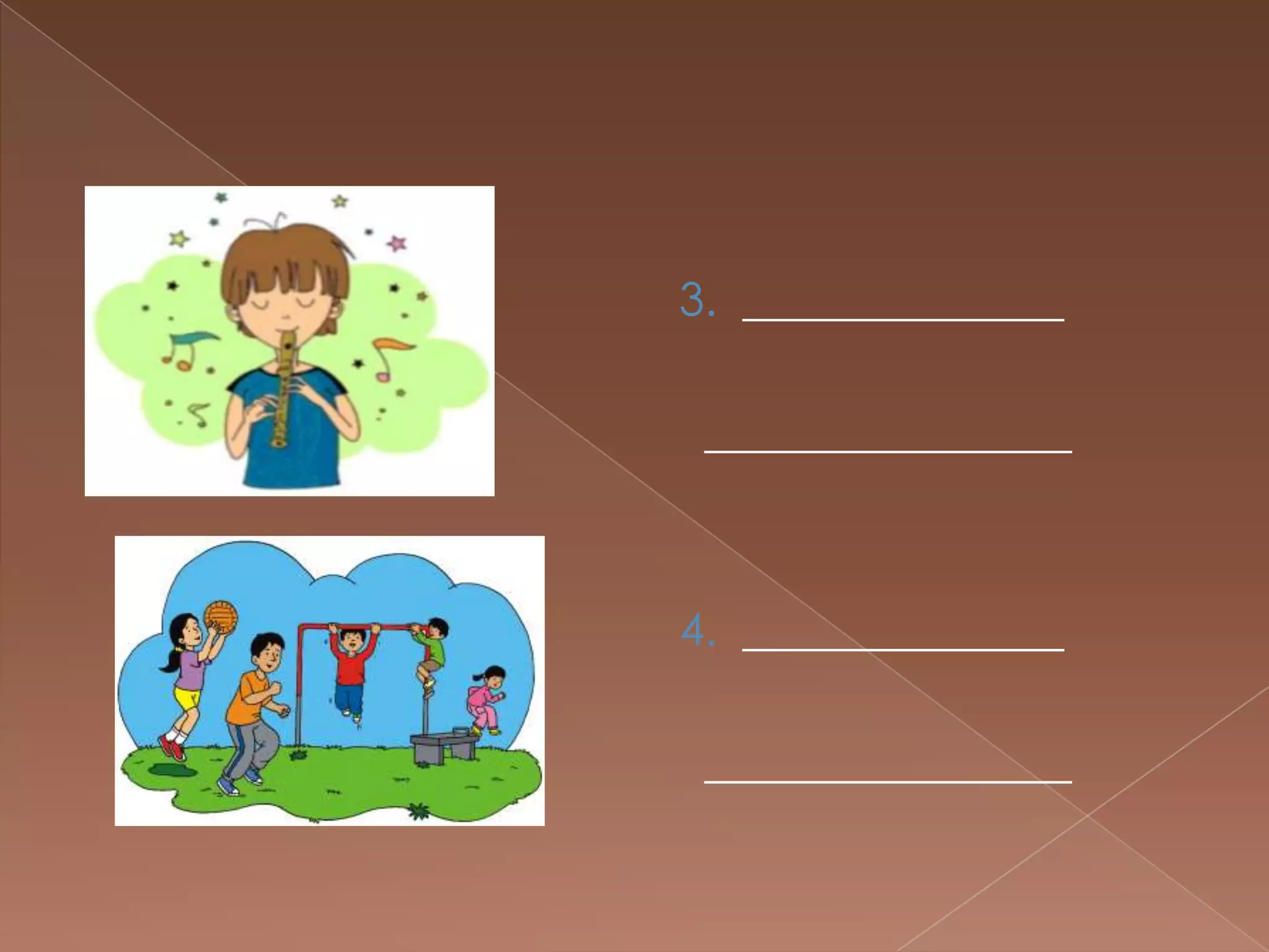 3. ______________

 ________________



4. ______________

 ________________
 