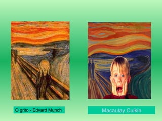 O grito - E dvard Munch   Macaulay Culkin   