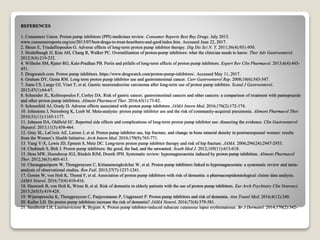 PROTON PUMP INHIBITORS IN TERMS OF LONG TERM USE | PPTX