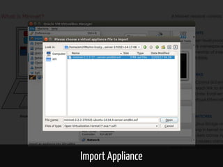 Import Appliance 11 / 61
 