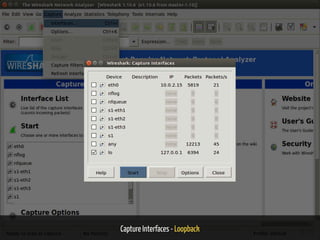 Capture Interfaces - Loopback 33 / 61
 