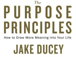 The Purpose Principles: Stories of Failing Until Success