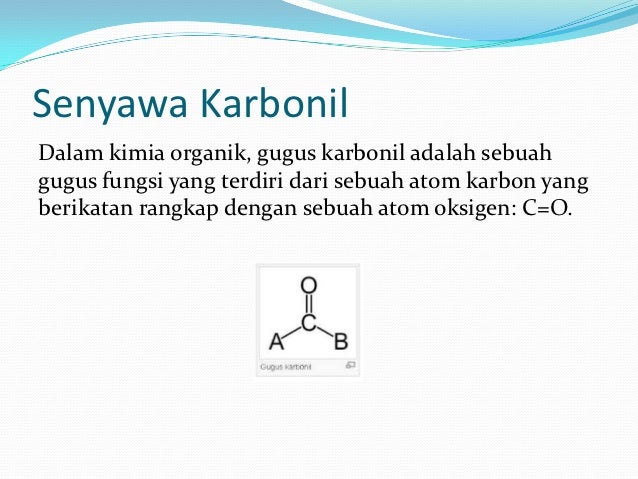 Hasil gambar untuk senyawa-senyawa karbonil