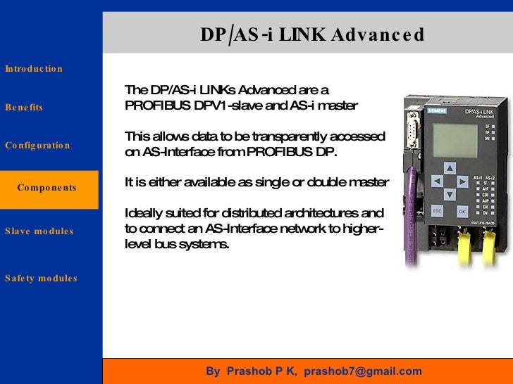 Asi : Actuator Sensor Interface