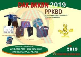 PPKBD KIT DAK BKKBN TAHUN 2019 -Produk PPKBD KIT | PLKB KIT BkkbN 2019