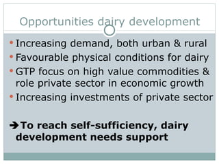 Enhancing Dairy Development in Ethiopia