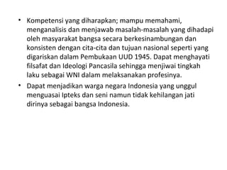 Cita-cita dan tujuan proklamasi kemerdekaan indonesia dituangkan dalam