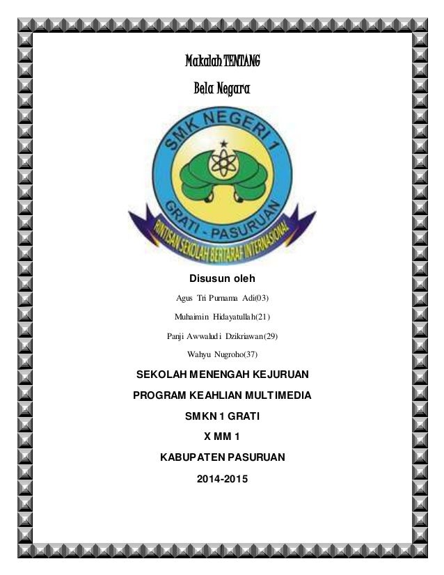 Makalah Tentang Bela Negara