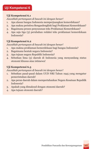 Sebutkan 5 makna proklamasi kemerdekaan bagi bangsa indonesia secara umum
