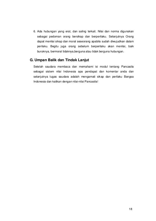 Perilaku Bangsa Indonesia Dalam Usaha Mempertahankan Pancasila Adalah