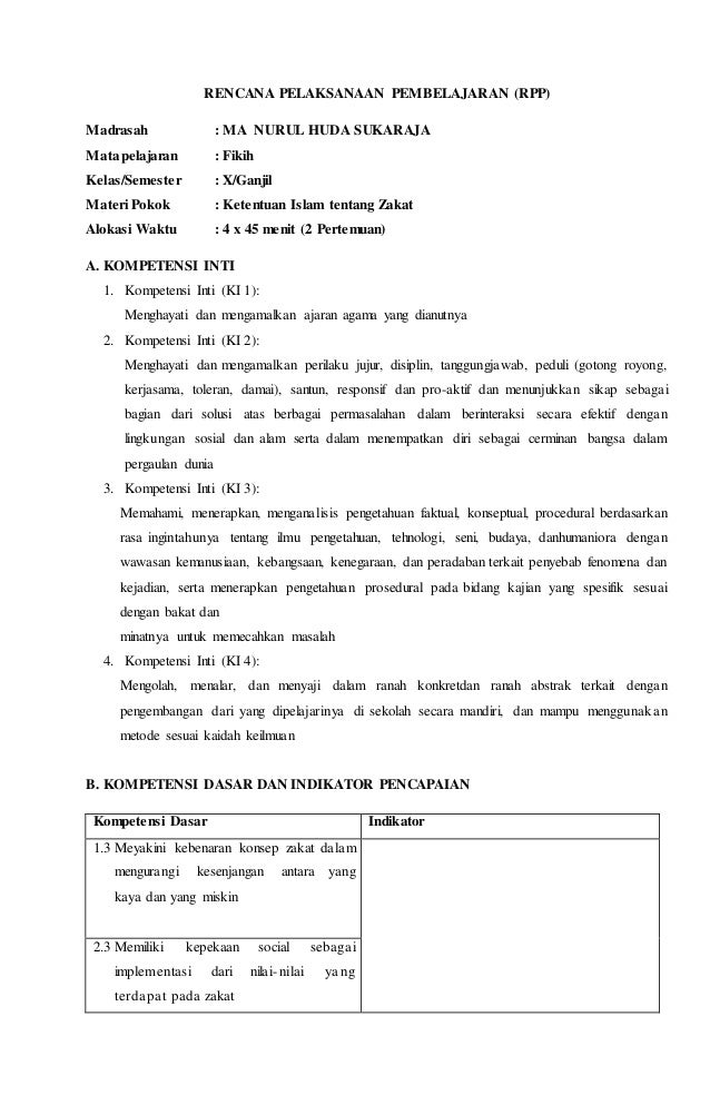 Rpp Pai Kls 9 Bab Zakat Fitrah Dan Mal : Perbedaan zakat ...