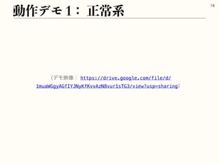 ಈ࡞σϞɿਖ਼ৗ‫ܥ‬

ʢσϞө૾ɿhttps://drive.google.com/file/d/
1muaWGgyAGfIYJNyKfKvvAzN8vur1sTG3/view?usp=sharingʣ
 