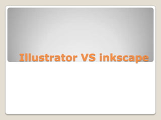 Illustrator VS inkscape 