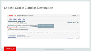 Oracle Database Backup Cloud Service | PDF