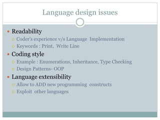 Readability Def Coding Example Ppl for students unit 1,2 and 3 | PDF