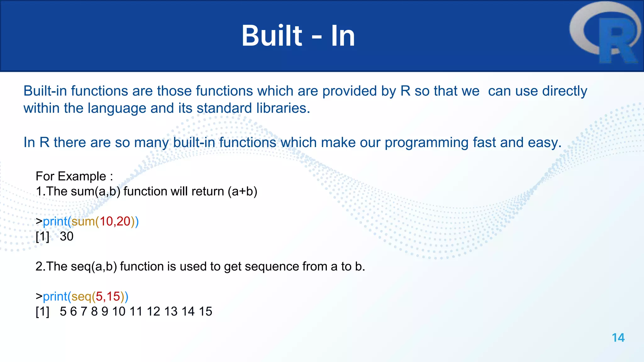 R Programming Language | PPT