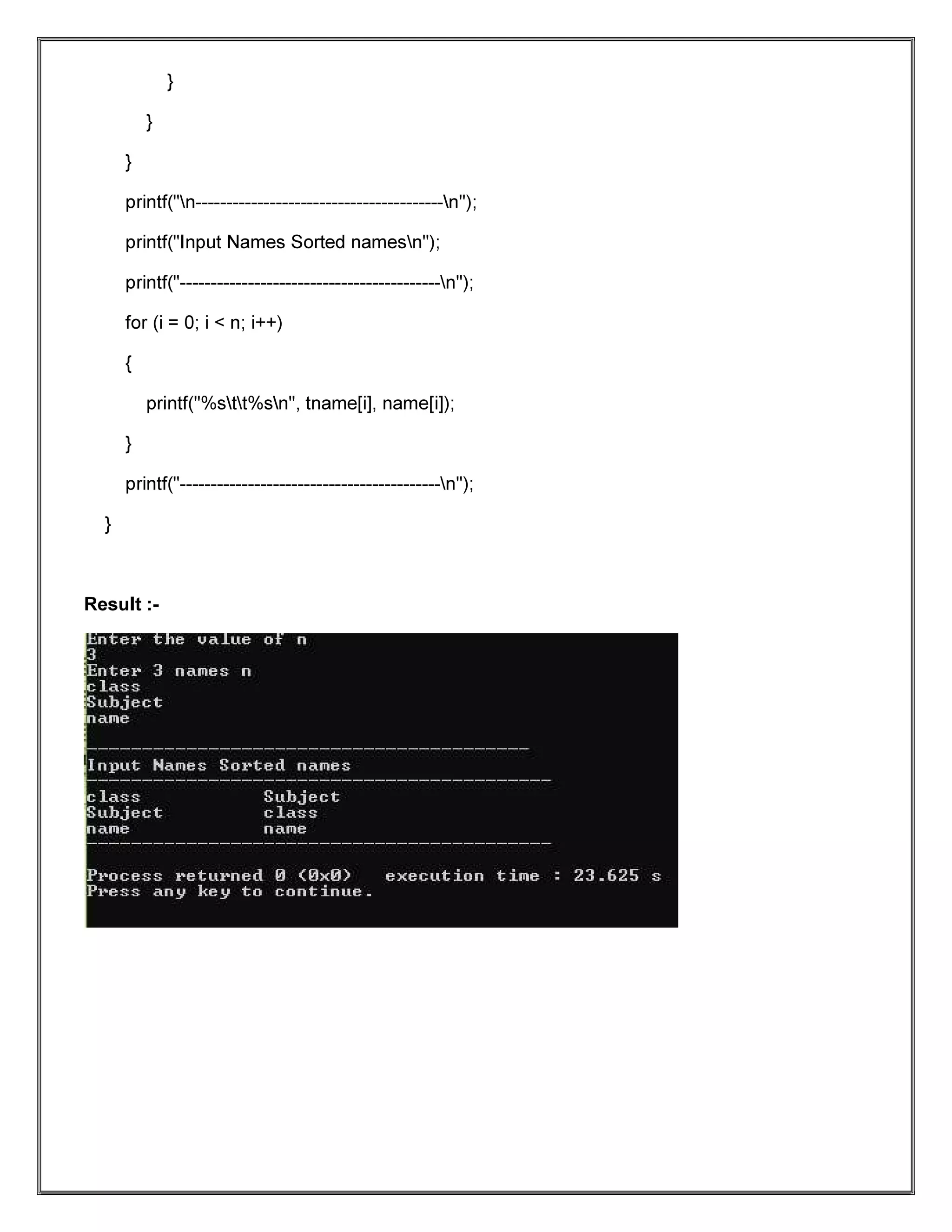 Principal of programming language lab files 