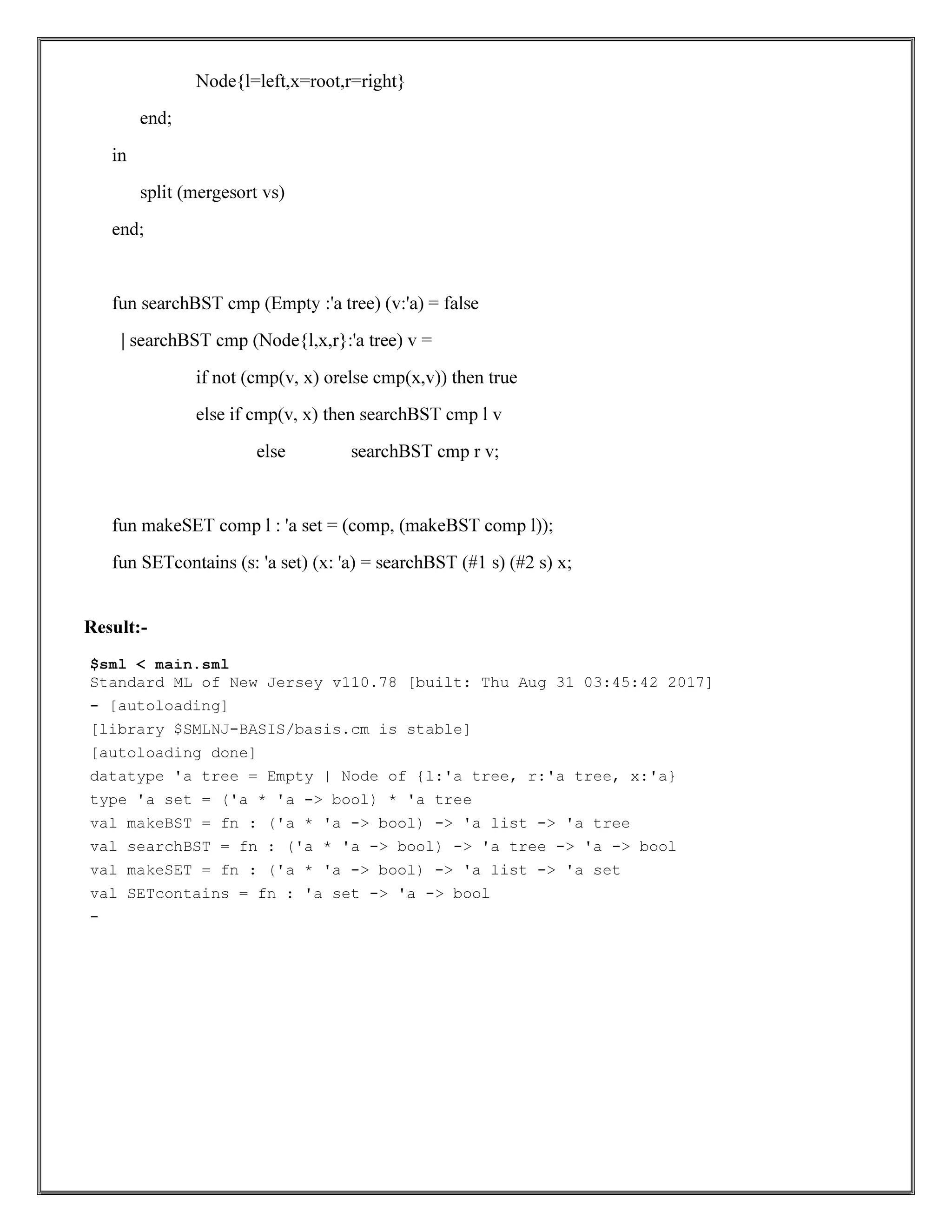Principal of programming language lab files 