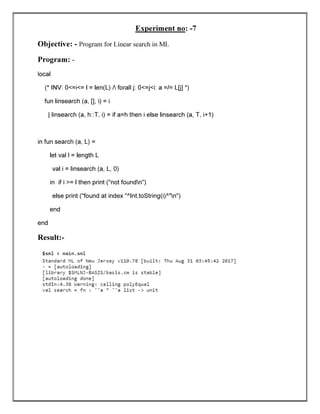Principal of programming language lab files 