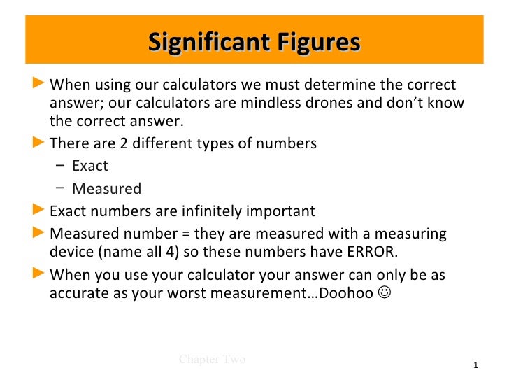 significant figures homework help